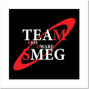 Red Dwarf Team Smeg Posters and Art